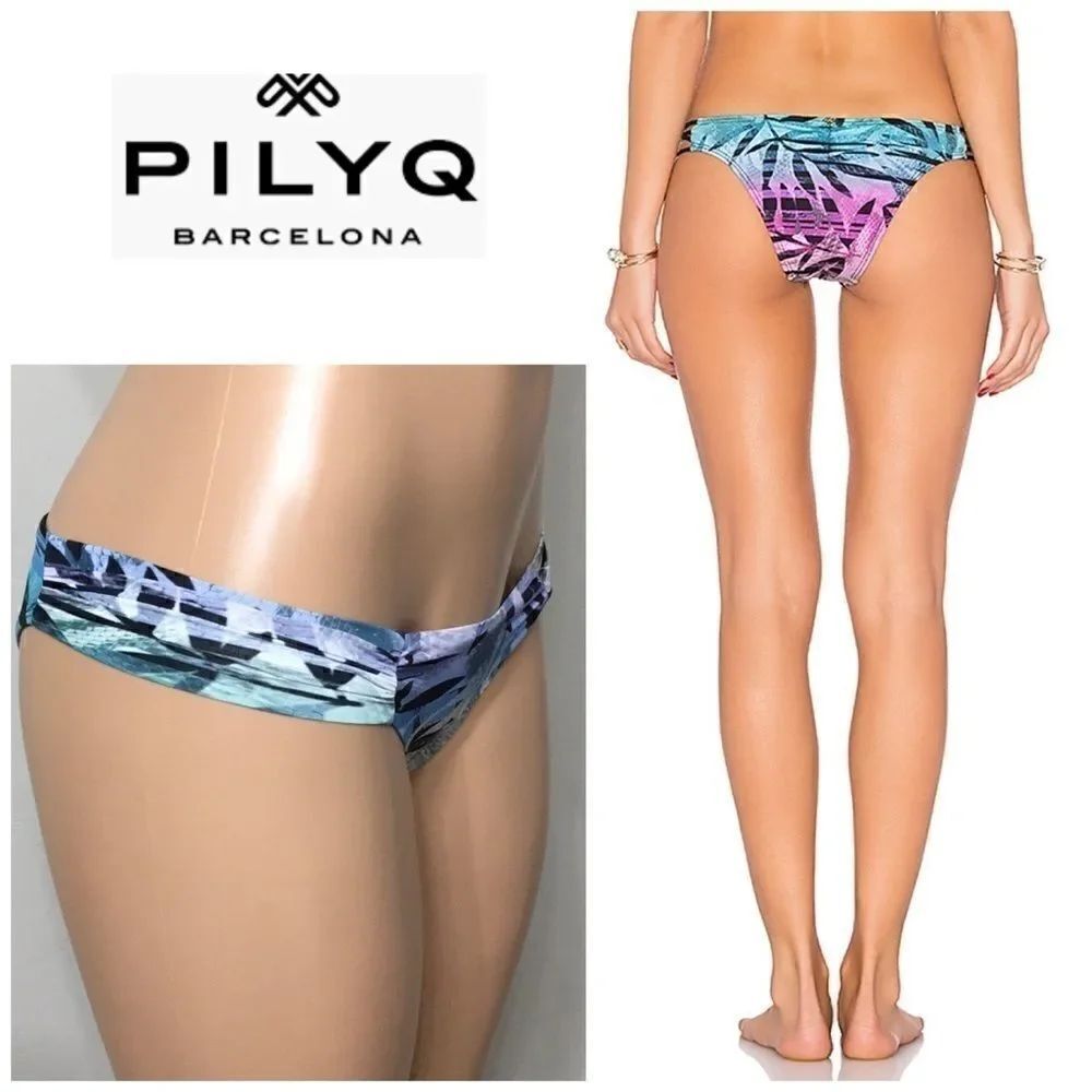 PILYQ Congo Fanned teeny bikini. NWT